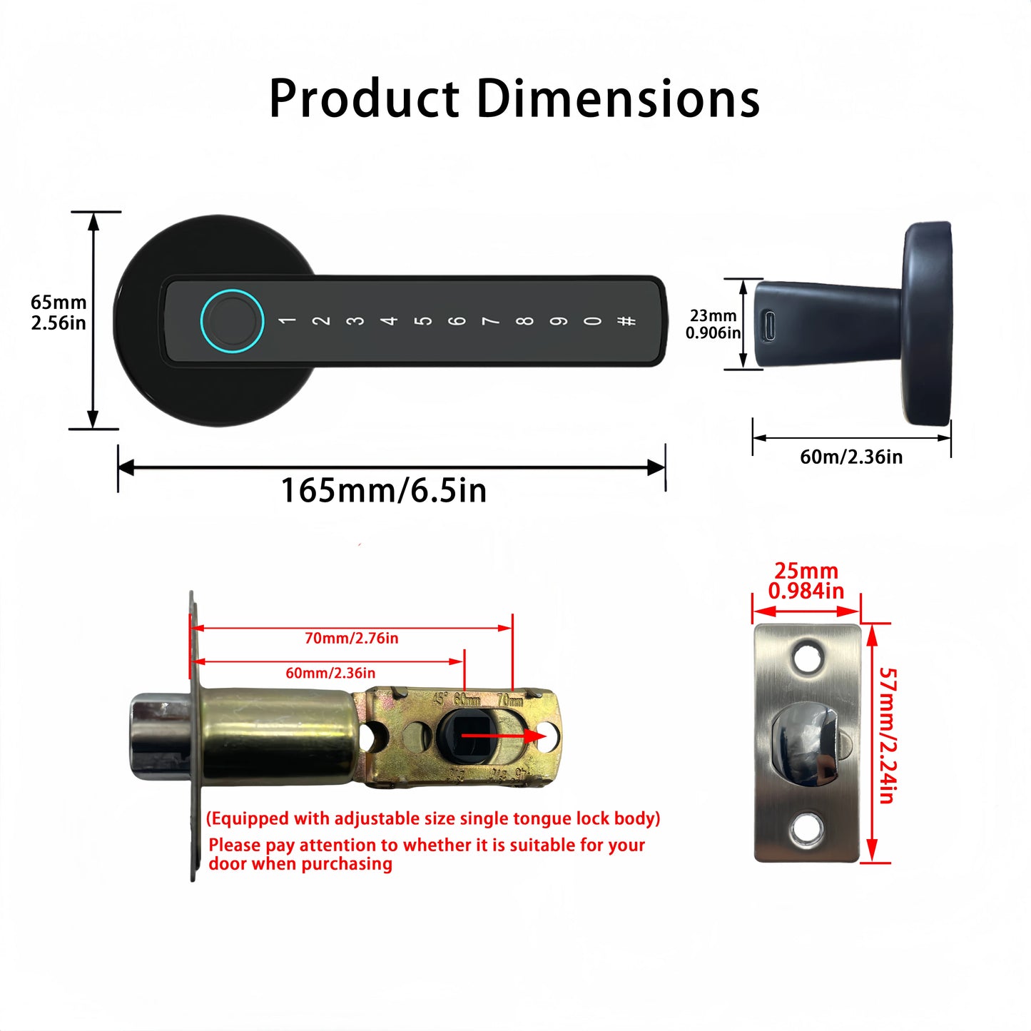 Smart Door Handle Lock