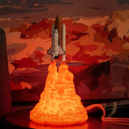 Rocket Takeoff Lamp