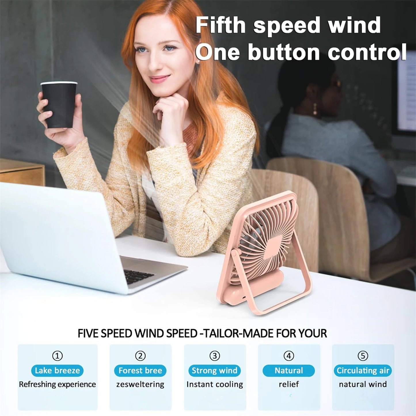 Smart Desk Fan