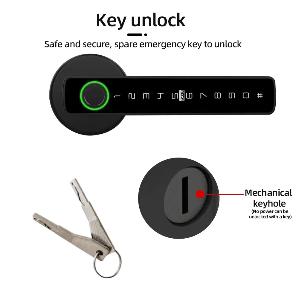 Smart Door Handle Lock