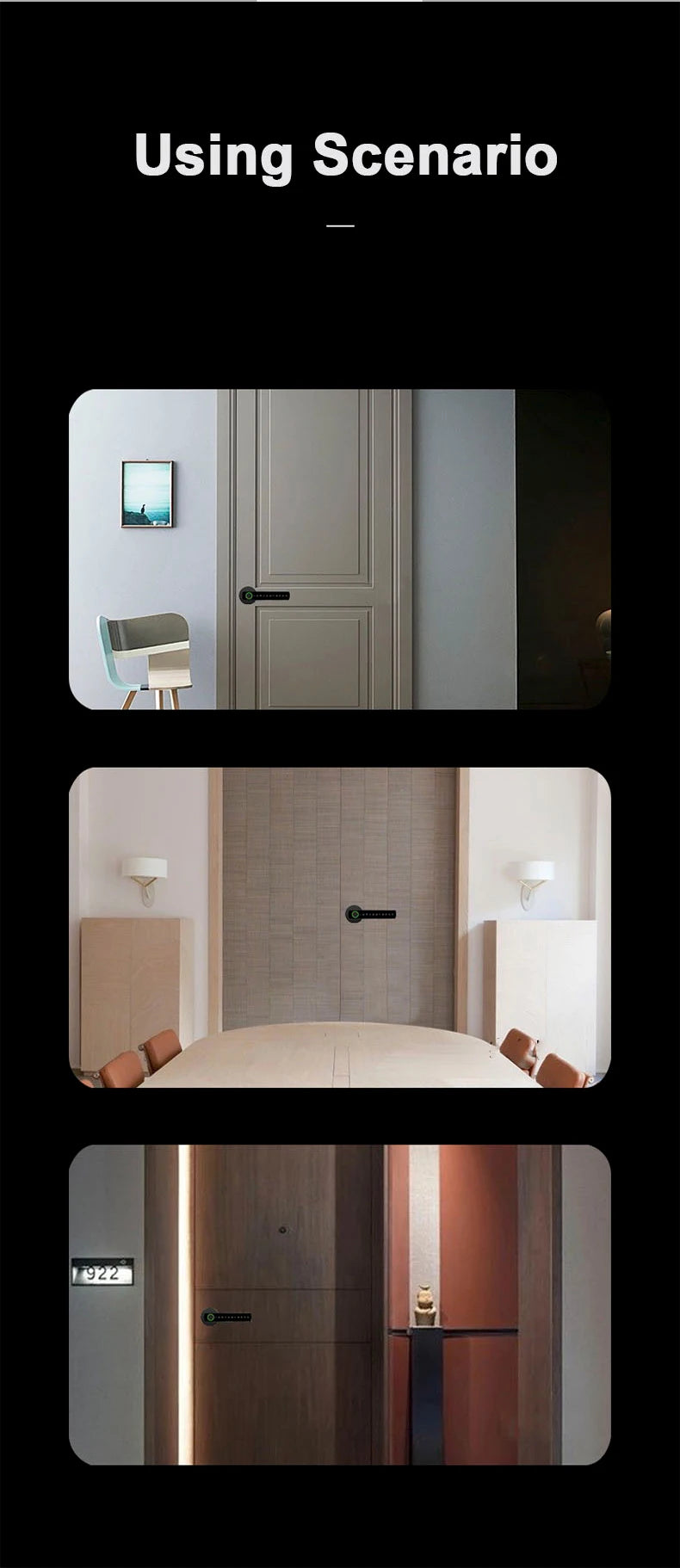 Smart Door Handle Lock