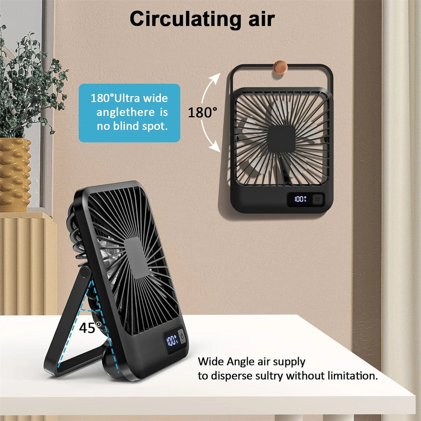 Smart Desk Fan
