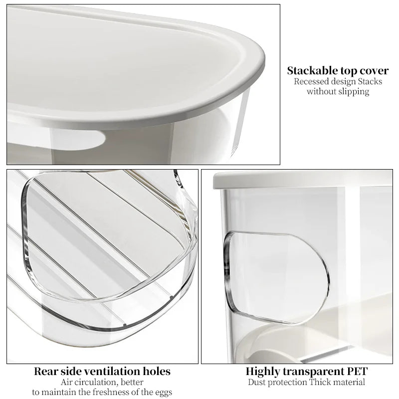Modern Egg Sliding Organizer