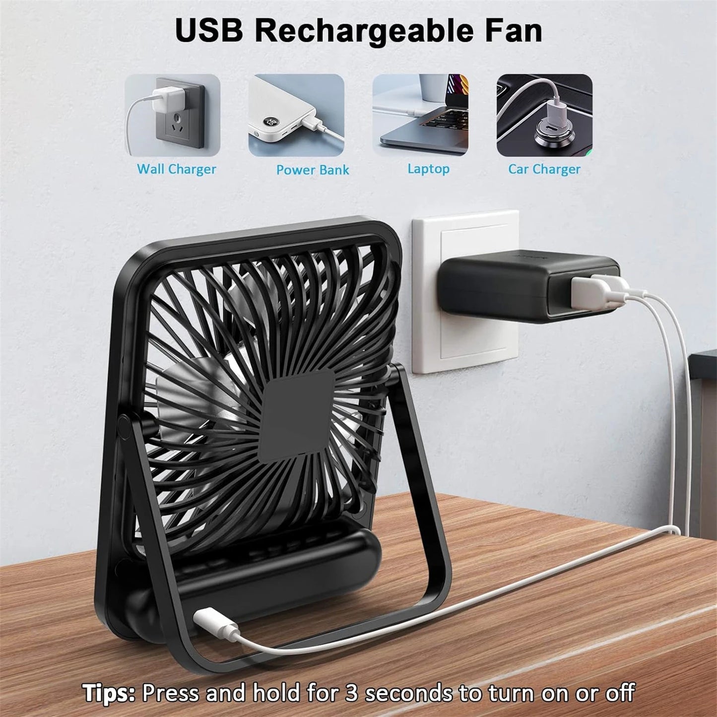 Smart Desk Fan