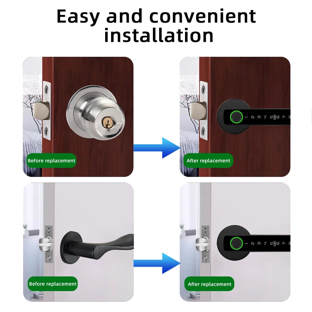 Smart Door Handle Lock
